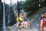 Chris, Tanya, and Kim below Vernal Falls