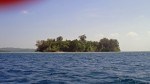 Our first glimpse of Lissenung Island.  It really is as small as it looks.  7 guest bungalows and you can walk the entire island in ~15 minutes.