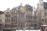 Le Grand Place.  Site of Brussels City Hall