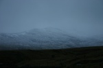 Snow-covered Ben Lawers