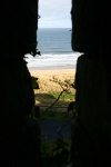 View from an arrow slit