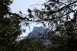 Snow-covered Half Dome